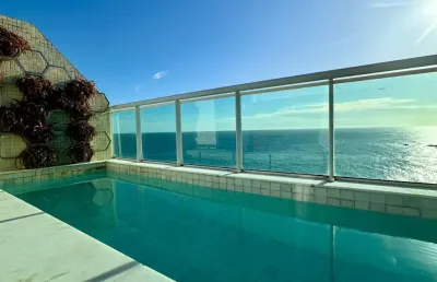 Cobertura a venda costa espanã 2 suítes mobiliada piscina