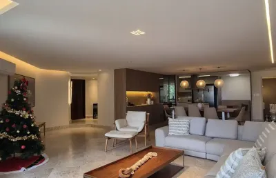Apartamento a venda em ondina com 3 suites mobiliado e alto padrão