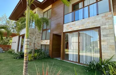 Casa a venda em praia do forte com 6 suites mobiliada no praia bella