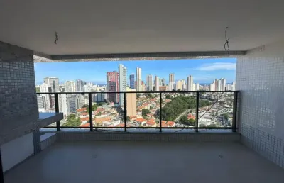 Apartamento a venda no caminho das árvores com 3 suites vista mar nascente no le quartier