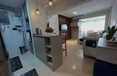 Apartamento a venda em alphaville no cosmopolitan com 2 quartos e 2 vagas