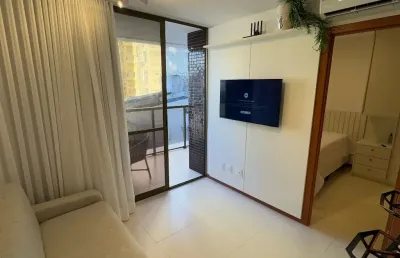 Apartamento a venda na graça quarto e sala mobiliado e reformado no graça prime