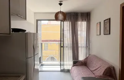 Apartamento a venda na barra quarto e sala nascente armarios no barra ocean
