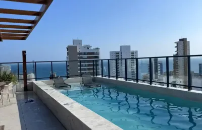 Apartamento a venda no blue barra quarto e sala mobiliado