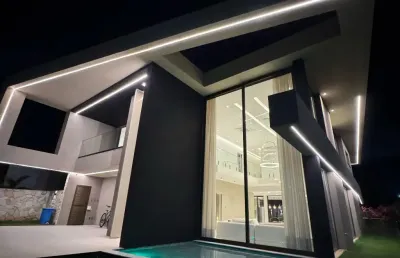 Casa a venda em alphaville 2 com 5 suites alto luxo e moderna