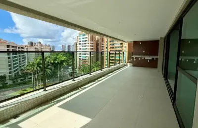 Apartamento a venda em alphaville 1 com 4 suites varanda gourmet no mansão bellagio