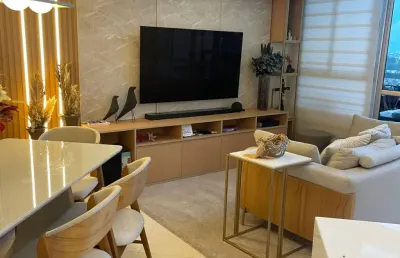 Apartamento a venda no mundo plaza loft mobiliado alto luxo no caminho das árvores