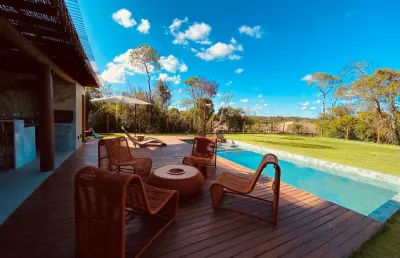 Casa a venda em praia do forte com 4 suites mobiliada e nova no ilha dos passaros