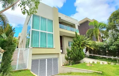 Casa a venda em alphaville salvador 2 com 5 quartos mobiliada e reformada