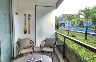 Village a venda em imbassai com 3 quartos e mobiliado