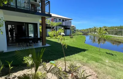 Village a venda em praia do forte cond vila do lago com 2 quartos terreo e mobiliado