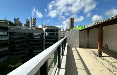 Cobertura a venda em ondina com 2 suites no ondina choice terraço