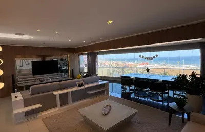 Apartamento a venda no hemisphere 360 com 4 suites mobiliado decorado e vista mar frontal