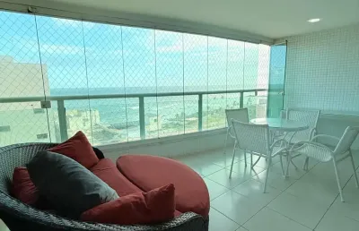 Apartamento a venda no terrazzo ondina com 2 quartos vista mar e varanda gourmet