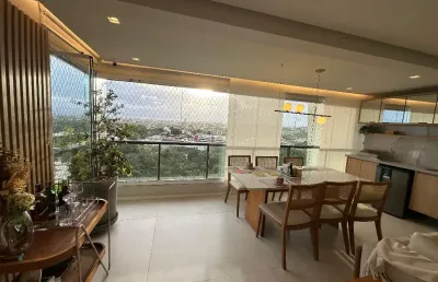 Apartamento a venda no brisas club na paralela com 3 quartos reformado e varanda gourmet