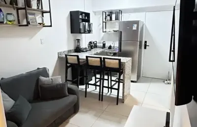 Apartamento a venda no blue barra quarto e sala mobiliado