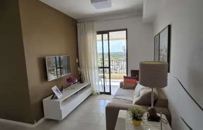 Apartamento a venda no stupendo piatã com 2 quartos com varanda gourmet