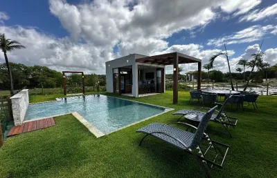 Casa a venda em costa do sauipe com 5 quartos mobiliado de alto padrao