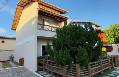 Casa a venda em condominio fechado em stella maris com 3 quartos e área gourmet