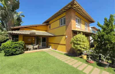 Casa a venda no condomínio villa costeira em stella maris com 4 suites