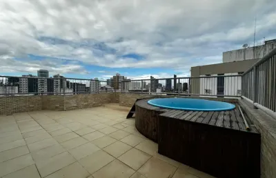 Cobertura a venda no caminho das árvores com 3 quartos piscina e área gourmet