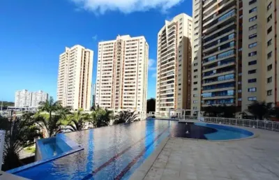 Apartamento a venda no brisas na paralela com 2 quartos varanda e nascente