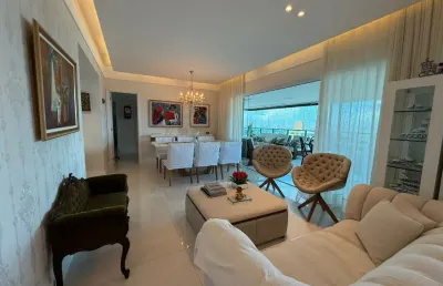 Apartamento a venda na mansão grazia com 4 suites reformado e vista mar na graça