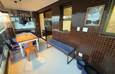 Apartamento a venda em patamares com 2 quartos varanda gourmet e mobiliado no bela vista