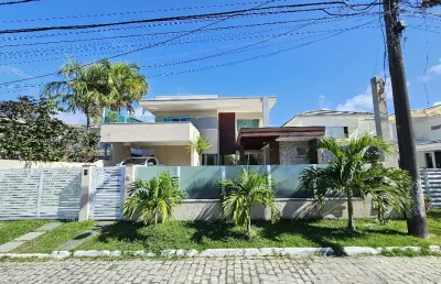 Casa a venda em ilas do atlantico com 4 suites mobiliado no condominio san francisco