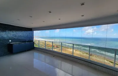 Apartamento a venda no hemisphere 360 com 4 suites vista mar e varanda gourmet
