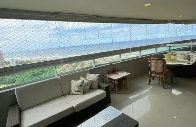 Apartamento a venda no vista reale em patamares com 4 suites vista mar
