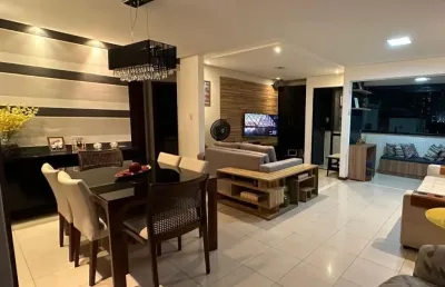 Apartamento a venda no stiep com 3 quartos nascente no solar da lagoa