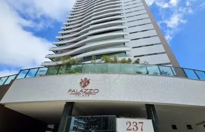 Apartamento a venda no caminho das árvores com 4 suites andar alto no palazzo unique