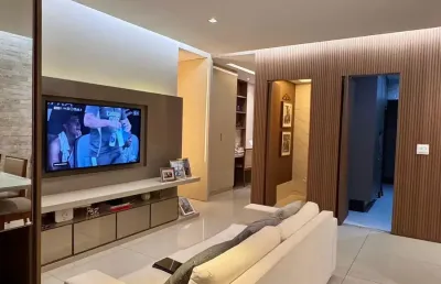 Apartamento a  venda no parque tropical solarium com 3 suites reformado e varanda gourmet