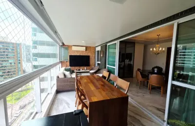 Apartamento a venda em alphaville 1 com 4 quartos varanda gourmet no forest ville