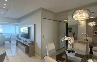 Apartamento a venda no mirante de patamares com 3 suites nascente e armarios