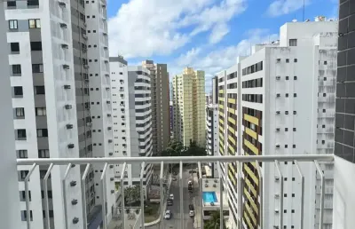 Apartamento a venda na pituba com 3 quartos nascente no residencial torres