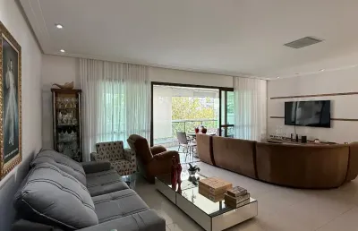 Apartamento a venda no le parc com 3 suites mobiliado e varanda gourmet