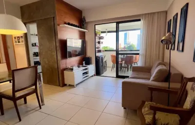 Apartamento a venda no stiep com 3 quartos varanda no salvador privilege club
