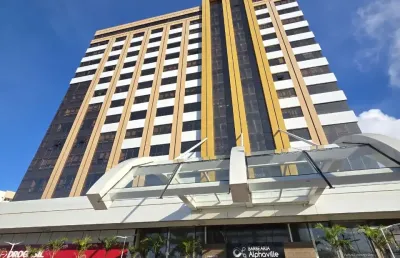 Apartamento a venda no cosmopolitan em alphaville 1 quarto e sala nascente e armarios