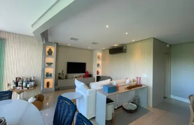 Apartamento a venda no alto do parque na pituba com 3 suites reformado e mobiliado