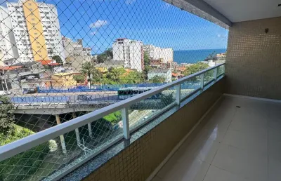 Apartamento a venda no rio vermelho com 3 quartos nascente e varanda gourmet