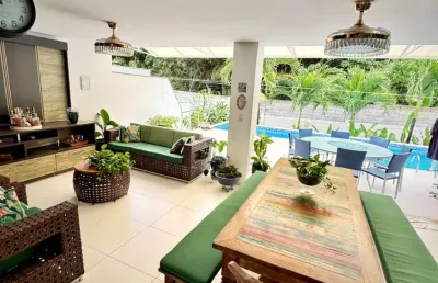 Casa a venda em alphaville 2 salvador com 4 suites piscina e área gourmet