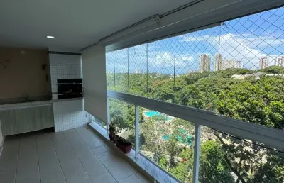 Apartamento para locação em alphaville 1 com 3 quartos e varanda gourmet no reserva alphaville