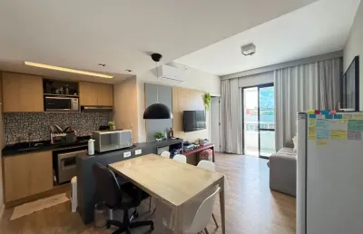 Apartamento a venda no caminho das árvores com 1 quarto mobiliado no mondial