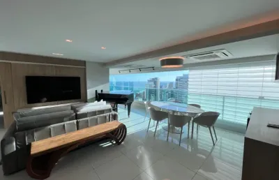 Apartamento a venda na barra com 3 suites vista mar no laura maria guimarães