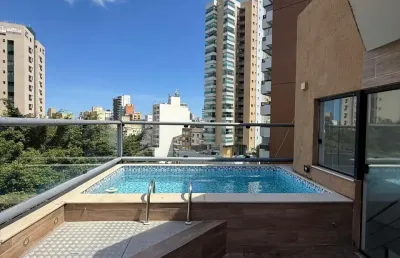 Cobertura  a venda na graça com 3 quartos piscina área gourmet e nascente