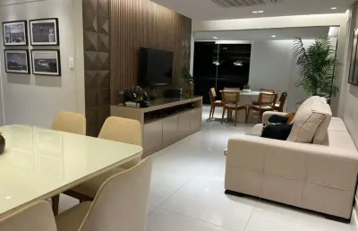 Apartamento a venda em alphaville 1 com 3 quartos mobiliado no reserva arboretto