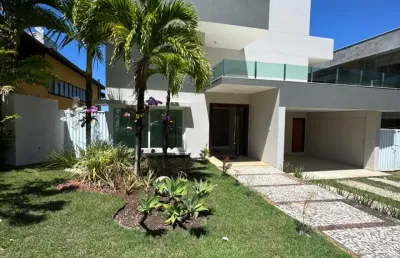 Casa para locação com 4 quartos piscina e área gourmet em alphaville 2 salvador