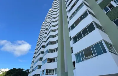 Apartamento para locação na paralela no salvador ville com 2 quartos nascente e armarios